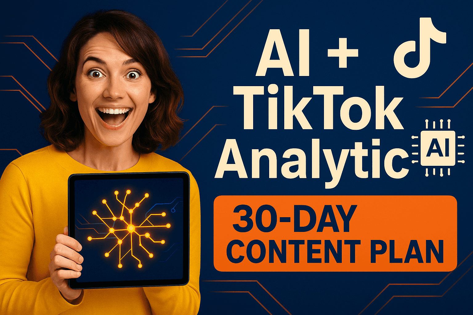 AI + TikTok Analytics: 30-Day Content Plan