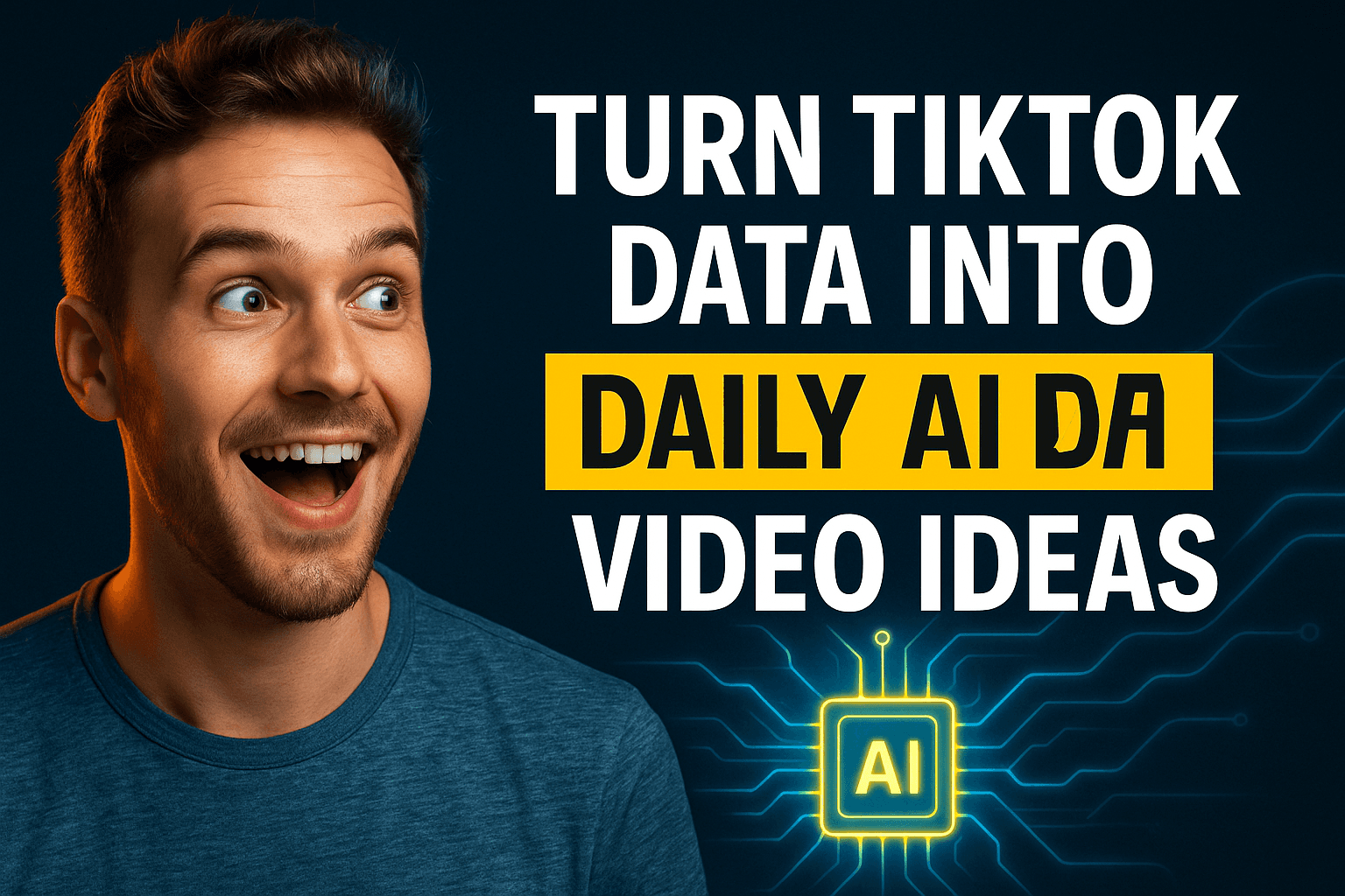 Turn TikTok Data into Daily AI Video Ideas