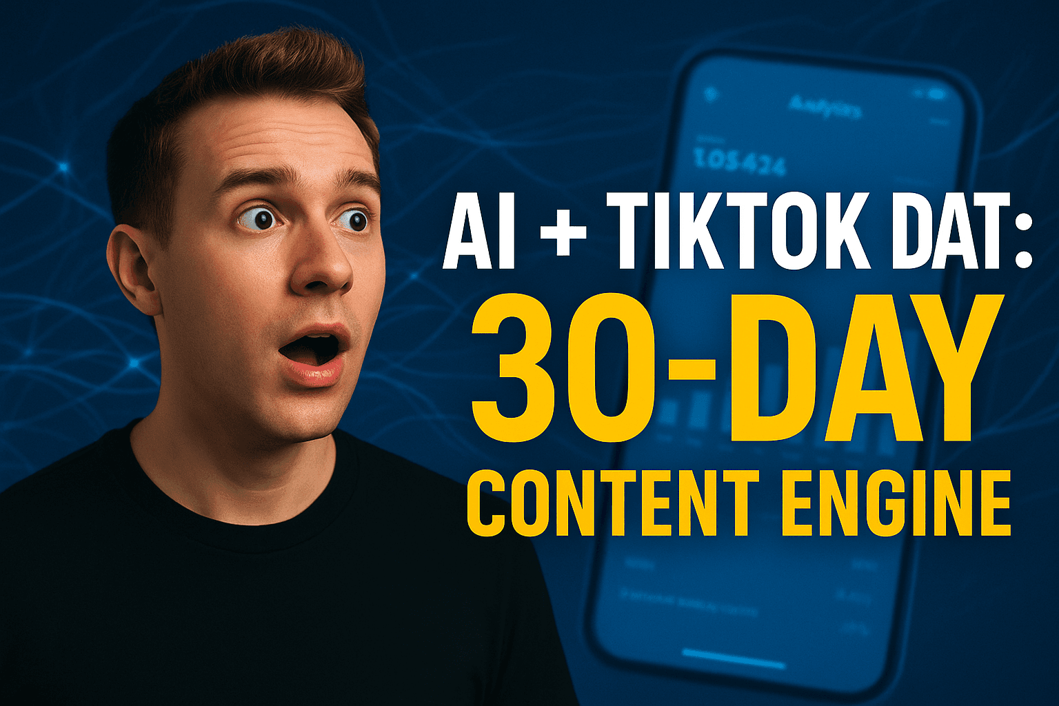 AI + TikTok Data: 30-Day Content Engine