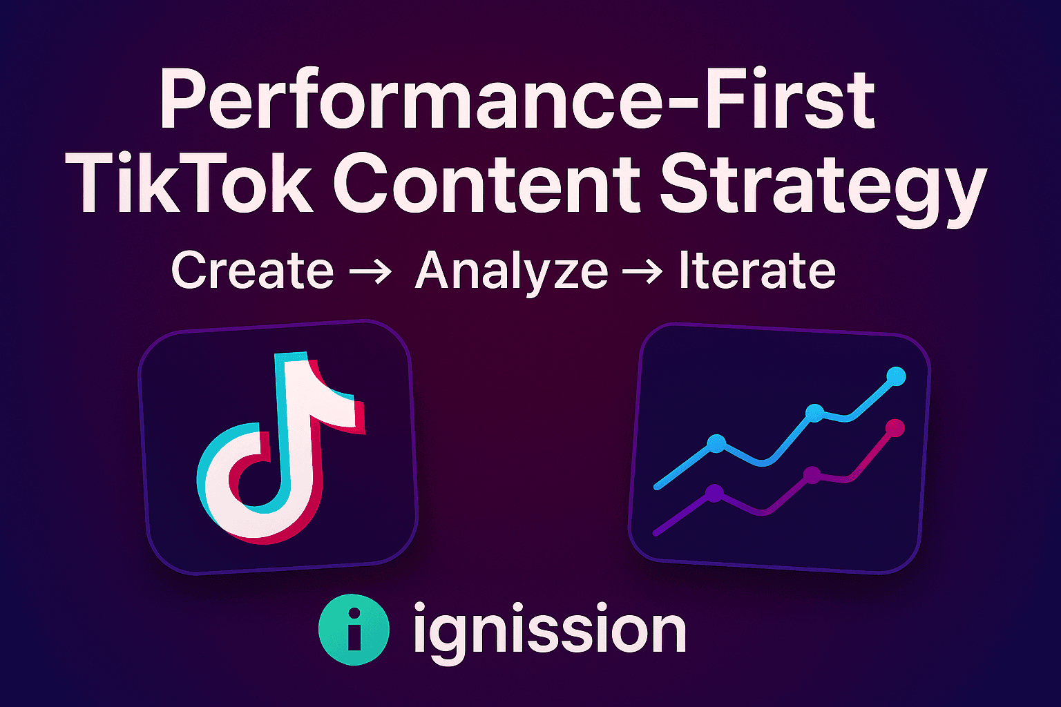 Performance-First TikTok Content Strategy with Ignission